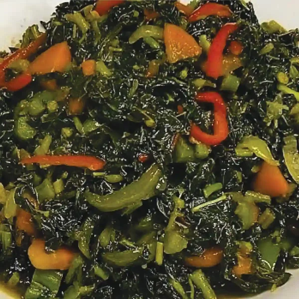 Jamaican Steamed Callaloo